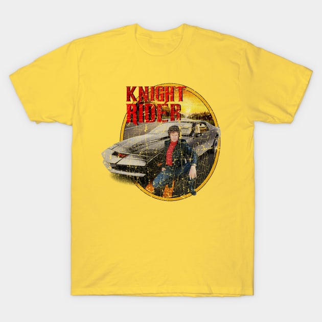 Knight Rider Super Car 1982 T-Shirt by Thrift Haven505